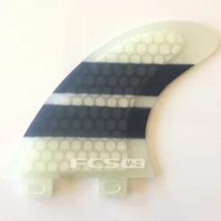 FCS V2 K2.1 PC Tri Surfboard Fin Set -Fcs 3345 4 l
