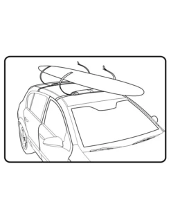 FCS D-RING PREMIUM SINGLE SUP SOFT RACKS -Fcs 3959