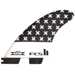 FCS II Super Brand SB Triquad Surfboard Fins Medium