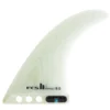 FCS II Connect Longboard Fin Performance Glass Clear - 8 Inch