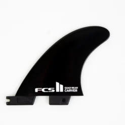 FCS II Carver Quad Rear Surfboard Fins Glass Flex Medium