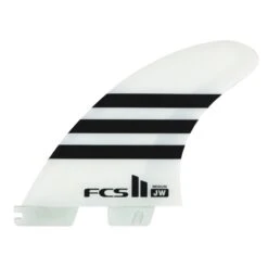 FCS II JW Aircore Surfboard Fins Large Black White