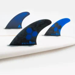 FCS II AM PC TriQuad Surfboard Fins Medium -Fcs 6641 3 l