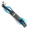 FCS All Round Essential Longboard Knee Leash 9ft Black Blue