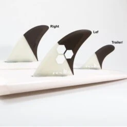 FCS II AM Twin Plus Replacement Fins - Left -Fcs am twin replacements 88513