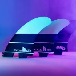 FCS II DHD PC Surfboard Fins Large -Fcs d36lienw 27905