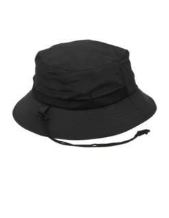 FCS ESSENTIAL SURF BUCKET HAT BLACK -Fcs fcs cappellino wet bucket cap black 3