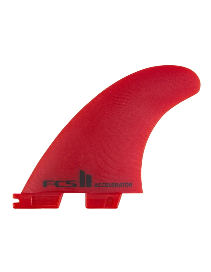 FCS II ACCELERATOR NEO GLASS ECO BLEND TRI FIN SET RED