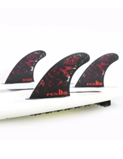 FCS II FILIPE TOLEDO TRI FIN SET BLACK RED -Fcs fcs ii filipe toledo tri fin set black red 2
