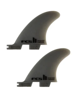 FCS II CARVER NEO GLASS SIDE BYTE FINS SMOKE