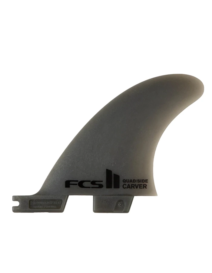 FCS II CARVER NEO GLASS SIDE BYTE FINS SMOKE - Image 2