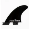 FCS II CARVER GLASS FLEX QUAD REAR SET BLACK