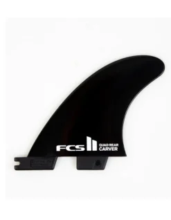 FCS II CARVER GLASS FLEX QUAD REAR SET BLACK