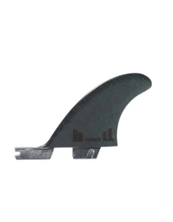 FCS II POWER TWIN PG + 1 XLARGE CLEAR RETAIL FINS BLACK -Fcs fcs ii power twin pg 1 xlarge black 2