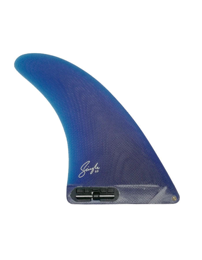 FCS II SINGLE FIN 6.0" PG LONGBOARD FIN CLEAR 2 FCS II SINGLE FIN 6.0" PG LONGBOARD FIN CLEAR - Image 2