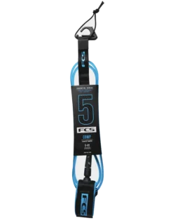 LEASH FCS 5' COMPETITION ESSENTIAL DOUBLE SWIVEL 5,5MM