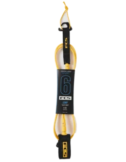 LEASH FCS 6' COMPETITION ESSENTIAL DOUBLE SWIVEL 5,5MM