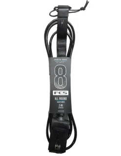 FCS ALL ROUND ESSENTIAL LEASH 8'