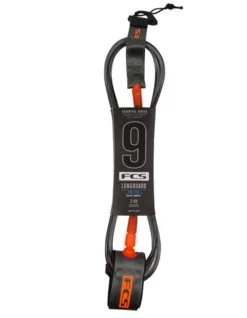 FCS LONGBOARD ANKLE ESSENTIAL LEASH 9' -Fcs fcs leash 9 all round essential longboard da caviglia 2
