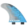 FCS PC-5 FINS BLUE SMOKE TRI FIN SET