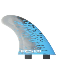 FCS PC-5 FINS BLUE SMOKE TRI FIN SET