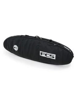 FCS TRAVEL 2 FUNBOARD 7'0'' SURFBOARD COVER BLACK/GREY