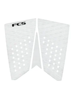 FCS T-3 FISH TRACTION PAD HYBRID BOARDS WHITE