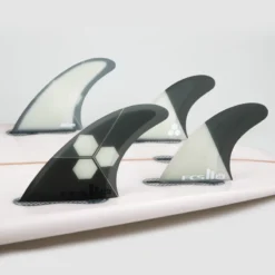 FCS II AM AirCore TriQuad Surfboard Fins Medium -Fcs fcsiiamlargeaircorequadinboard 56553