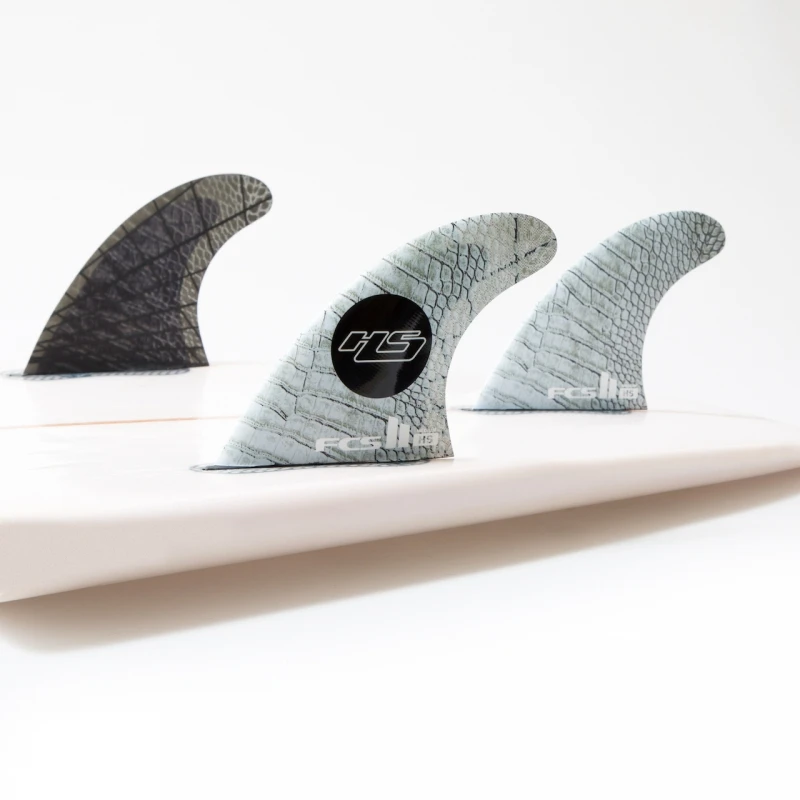FCS II HS PCC Thruster Surfboard Fin Set Medium 3 FCS II HS PCC Thruster Surfboard Fin Set Medium - Image 3