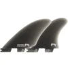 FCS II Split Keel Quad Surfboard Fin Set Smoke