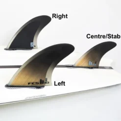 FCS II Replacement RM Rob Machado Twin Plus Fins - Left