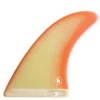 FCS II Single Longboard Surfboard Fin Sunburst Orange - 7 Inch